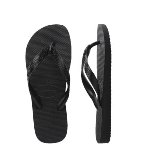 HAVAIANAS JANDALS - KIDS TOP / BLACK