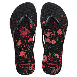 HAVAIANAS - SLIM ORGANIC / BLACK PINK