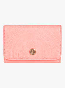 ROXY PU LEATHER WALLET - CRAZY DIAMOND / PAPAYA PUNCH