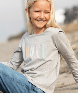 ROXY L/S TEE YOUTH - BANANAS PARTY