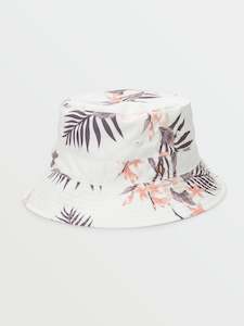 VOLCOM BUCKET HAT - COCO HO REVERSIBLE / WHITE