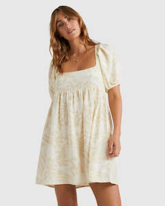 BILLABONG DRESS - SOFT SWAY DRESS / SALT CRYSTAL