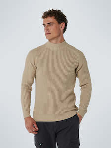 NO EXCESS KNIT - PULLOVER CREWNECK RIB KNIT / STONE