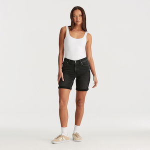 Riders Short - Knee Length Short / Jet Fade