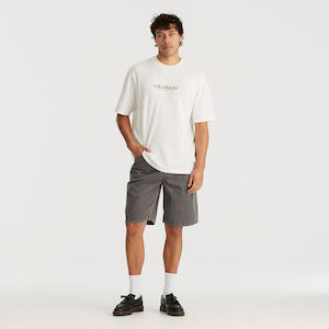 Wrangler Cord Shorts - Steezy / Stormy Grey