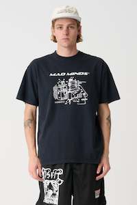 M/SF/T TEE - VAPOR PORT TEE / THRIFT BLACK