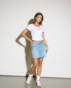 LEVIS DENIM MINI SKIRT - ICON SKIRT WOVENS MINI