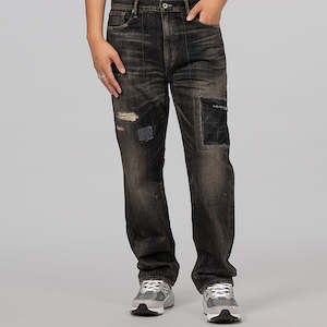 Savage Denim DP Mid Pant - Black