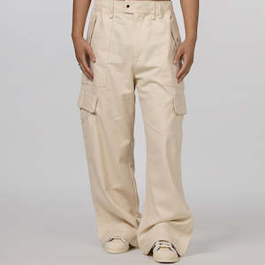 Clothing: Wales Bonner Cargo Pant - Wonder White