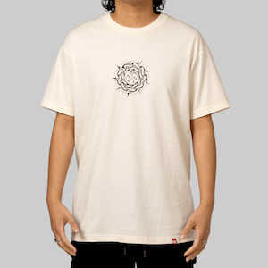 X Thom Hinton Yin Yang T-Shirt - Cream