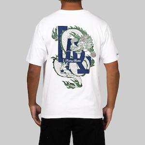 FR Logo Dragon #2 Embroidery T-Shirt - White