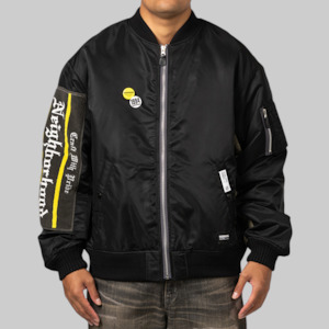 Clothing: MA-1 Flight Jacket MOD - Black