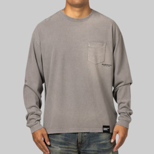 Savage Crewneck Long Sleeve - Grey