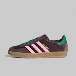 Clothing: Women's Gazelle Indoor Velvet 'Brown/Pink/Green'