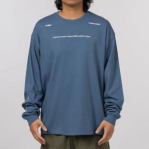 Clothing: Multi Print Long Sleeve - Blue