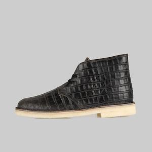 Desert Boot - Black/Croc Distress "Harajuku Pack"