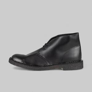 Desert Boot - Black Polished