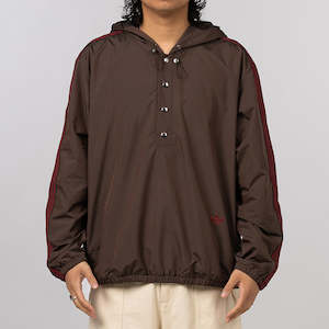 Wales Bonner Nylon Anorak - Night Brown