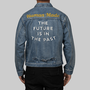 Clothing: Denim Work Jacket - Indigo