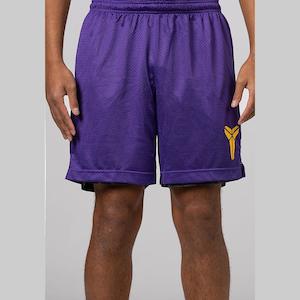 Kobe Dri-FI Black Mamba Reversible 6-Inch Short - Black/Field Purple