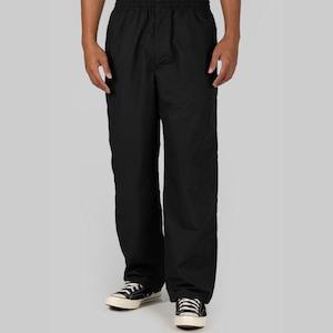 Wide Drawstring Pant - Black