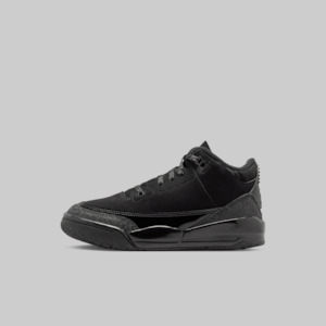 Air Jordan 3 Retro "Black Cat" (Pre-School)