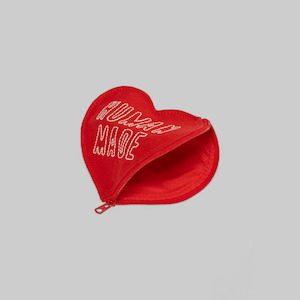 Heart Bank Pouch - Red