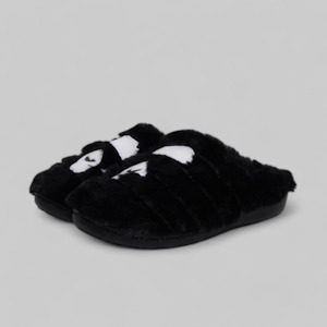 X Subu Ape Head Puffer Sandals - Black