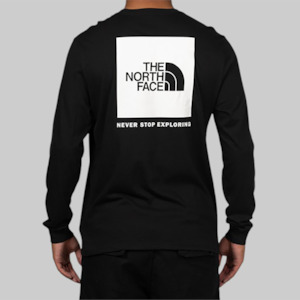 Box NSE Long Sleeve - TNF Black/TNF White