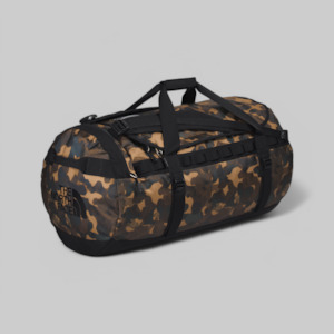 Base Camp Large Duffel - Utility Brown Camo/TNF Black