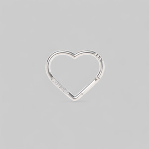 Heart Carabiner - Silver