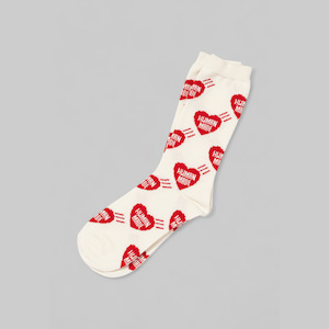 Heart Socks - Red