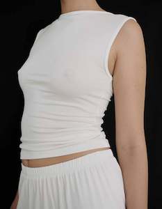 Recline Bateau Sleeveless Natural