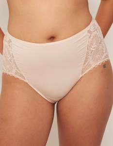 Lingerie: The Highrise Brief Sand