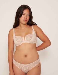 Lingerie: The Balconette Bra Sand