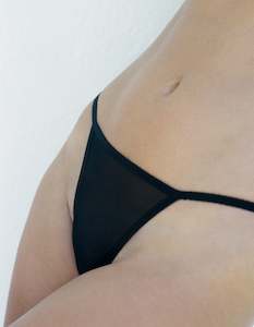 Standard Thong Black