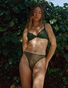 Lingerie: Canova French Cut Bikini Cypress