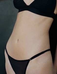 Essential String Bikini Black