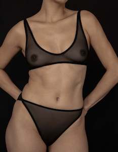 Ikebana Bra Black