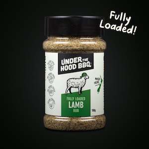 AVAILABLE NOW! Under the Hood BBQ Fully Loaded Lamb Rub