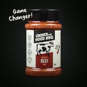 AVAILABLE NOW! Under the Hood BBQ Girthy Beef Rub