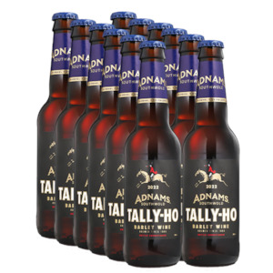 Adnams Tally Ho Barely Wine Dark Ale 330ml - 12 Pack