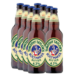 (BBE: 30/11/2024) Timothy Taylor Boltmaker Bitter 4.2% 500ml - 8 Pack