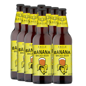 (BBE: 30/11/2024) Eagle Brewery Banana Bread Fruit Beer 5.2% 500ml - 8 Pack