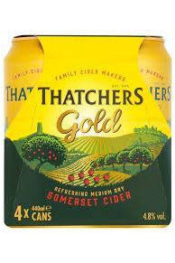 Thatchers Gold Cider - 4 Pack