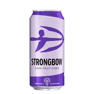 (BBE: 30/10/2024) Strongbow Dark Fruit Cider Can 440ml