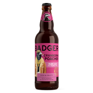 Badger The Cranborne Poacher Ruby Ale 500ml