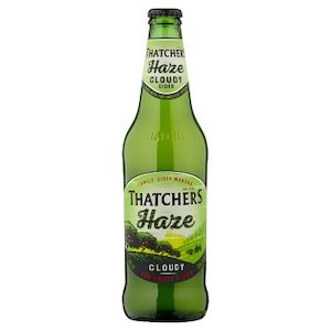 Specialised food: Thatchers Haze Cider 500ml