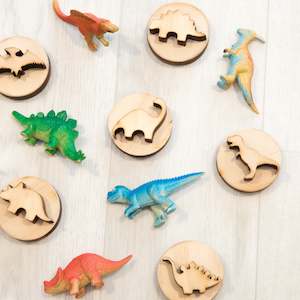 Dino stamp set