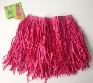 Hawaiian Aloha Skirt - Pink